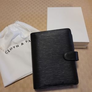 AGENDA COVER | SMALL | CONTOURED LEATHER